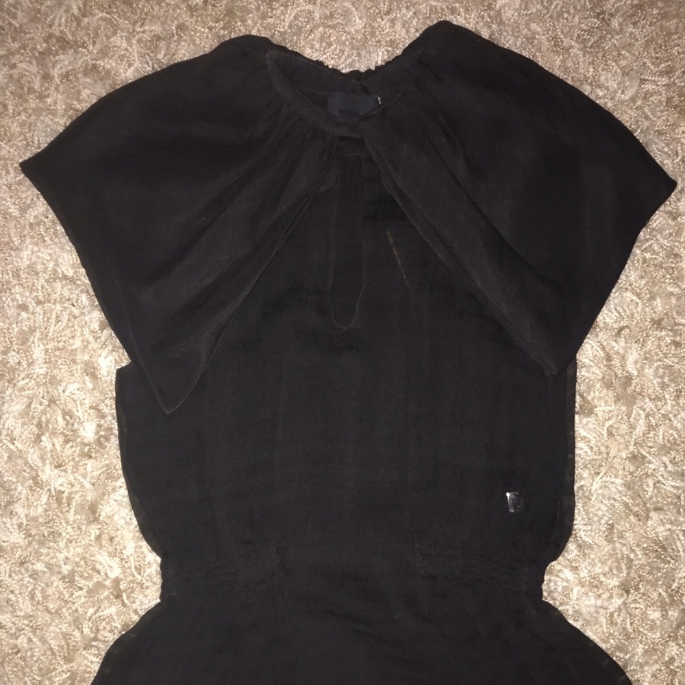 Authentic Fendi Black Woven Top NWT